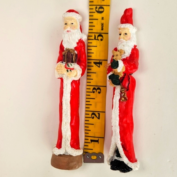 Retro Resin Santas Set - Picture 10 of 11